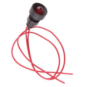 Lampka sygnalizacyjna 10mm czerwona 230V AC KLP 10R/230V 84510001 - obrazek 1