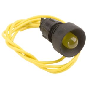 Lampka sygnalizacyjna 10mm żółta 230V AC KLP 10Y/230V 84510004 - obrazek 1