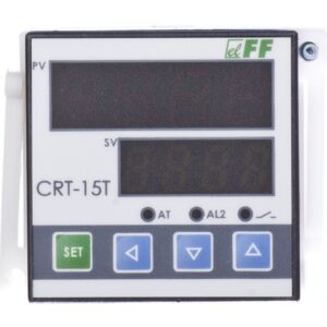 Regulator temperatury tablicowy 48x48mm 0-400 st.C 100-240V AC cyfrowy CRT-15T - obrazek 1