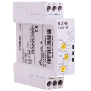 Przekaźnik czasowy 1P 3A 0,05sek-100h 24–240V AC, 24–48V DC wielofunkcyjny ETR2-69 262689 - obrazek 1