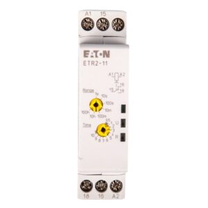 Przekaźnik czasowy 1P 3A 0,05sek-100h 24–240V AC, 24–48V DC opoźnione załączenie ETR2-11 262684 - obrazek 1