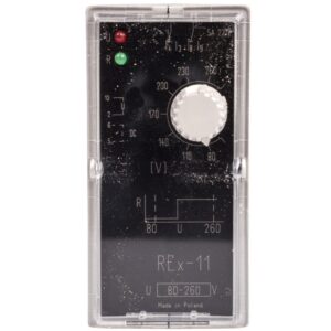 Przekaźnik kontroli napięcia 2P 5A 80-260V AC/DC REX-11 80-260V 2604533 - obrazek 1