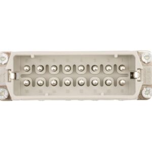 Wkład złącza 16P+PE męski 16A 250V EPIC H-A 16 SS 10530000 - obrazek 1