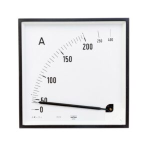 Amperomierz analogowy tablicowy 200/400A do przekładnika 200/5A 144x144mm C3 K=90 st. EA12N F41800000000 - obrazek 1