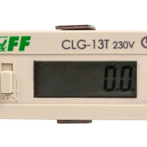 Licznik czasu pracy 110-240V AC/DC 6 znaków cyfrowy tablicowy 48x24mm CLG-13T 230V - obrazek 1
