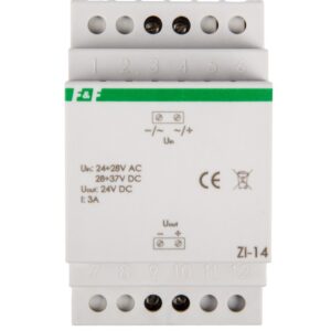 Stabilizator impulsowy we 24-28VAC wy 24VDC 72W 3A ZI-14 - obrazek 1