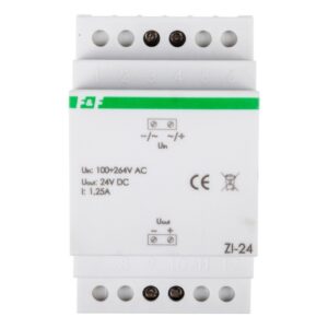 Zasilacz impulsowy 100-264VAC/24VDC 30W 1,25A ZI-24 - obrazek 1