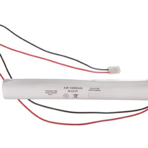 Pakiet akumulatorka Ni-Cd 4,8V D 4000mAh HT B1 2pin laska 50cm - obrazek 1