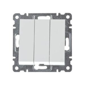 Lumina Łącznik potrójny biały WL0070 - obrazek 1